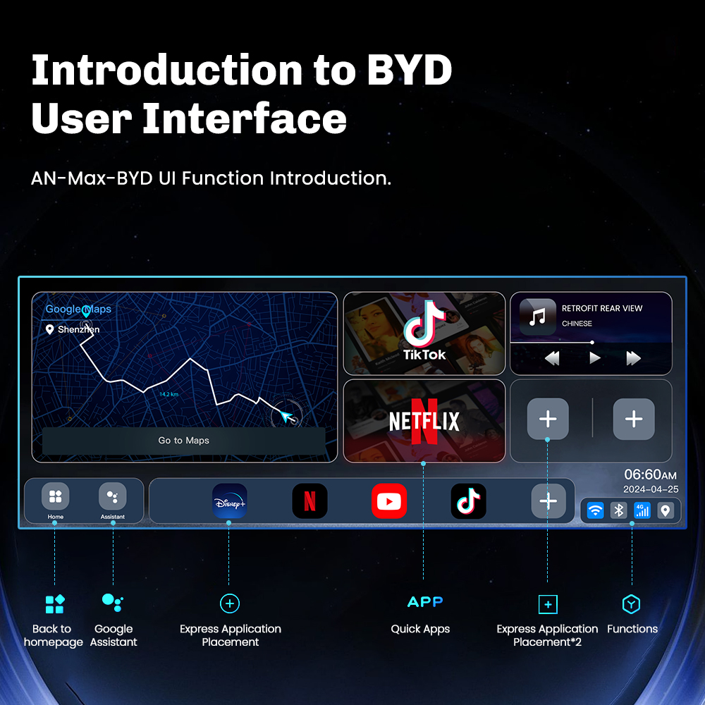 主图-5.jpg Multimedia Android og iOS AI Box for BYD – kompatibel med alle trådløse CarPlay-modeller - Bilde 6